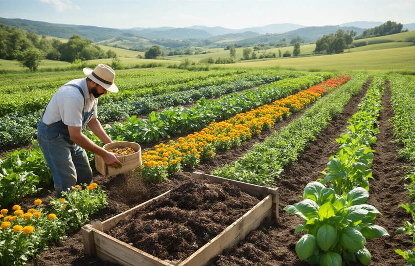 Common Organic Farming Practices and  Techniques